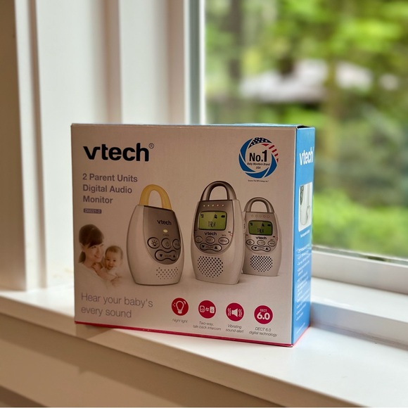 White Baby Monitor Set - Picture 3 of 3